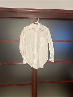 Classic White Women’s Button-Down Shirt